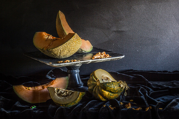 Cantaloupe And Squash